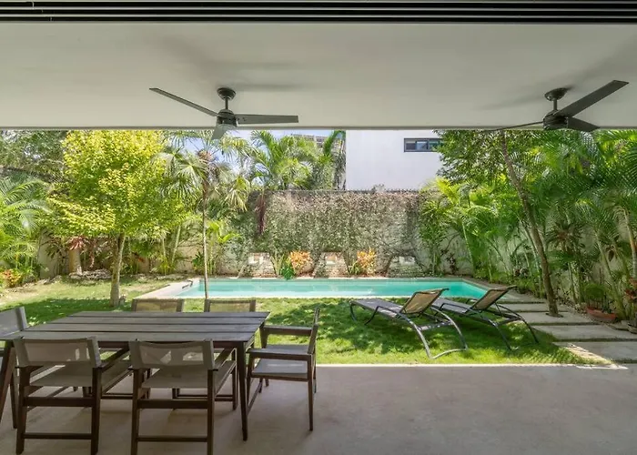 Casa Iguana Jungle Paradise Ferienhaus Tulum